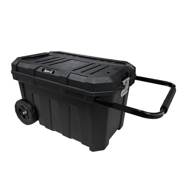 24 in. Black Plastic Rolling Tool Box (320310B) 24 in. Black Plastic Rolling Tool Box (320310B)
